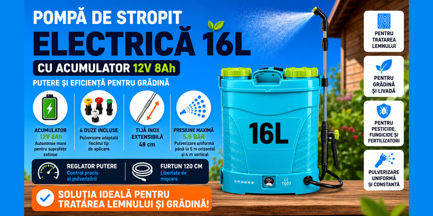 pompa de stropit pompa de stropit